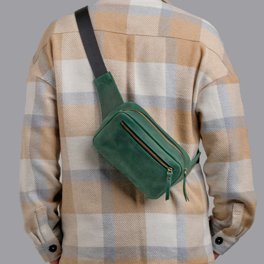 Skórzana Saszetka - Torba Biodrowa