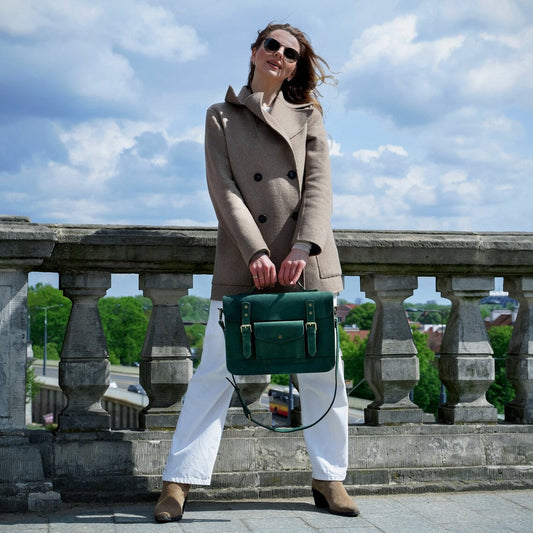 Skórzana Teczka Na Ramię