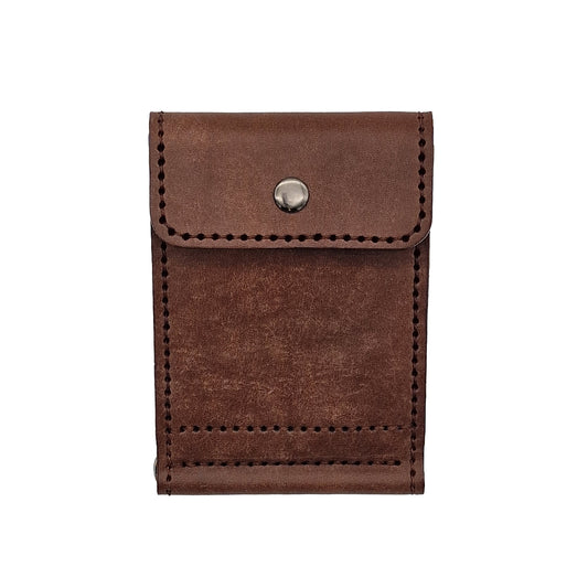 Wallet | Money clip made of natural leather brown | Dorfi