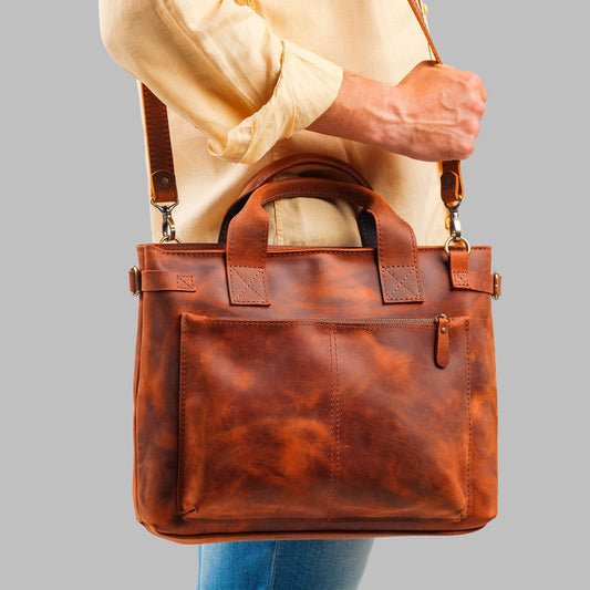 Leather Laptop Bag