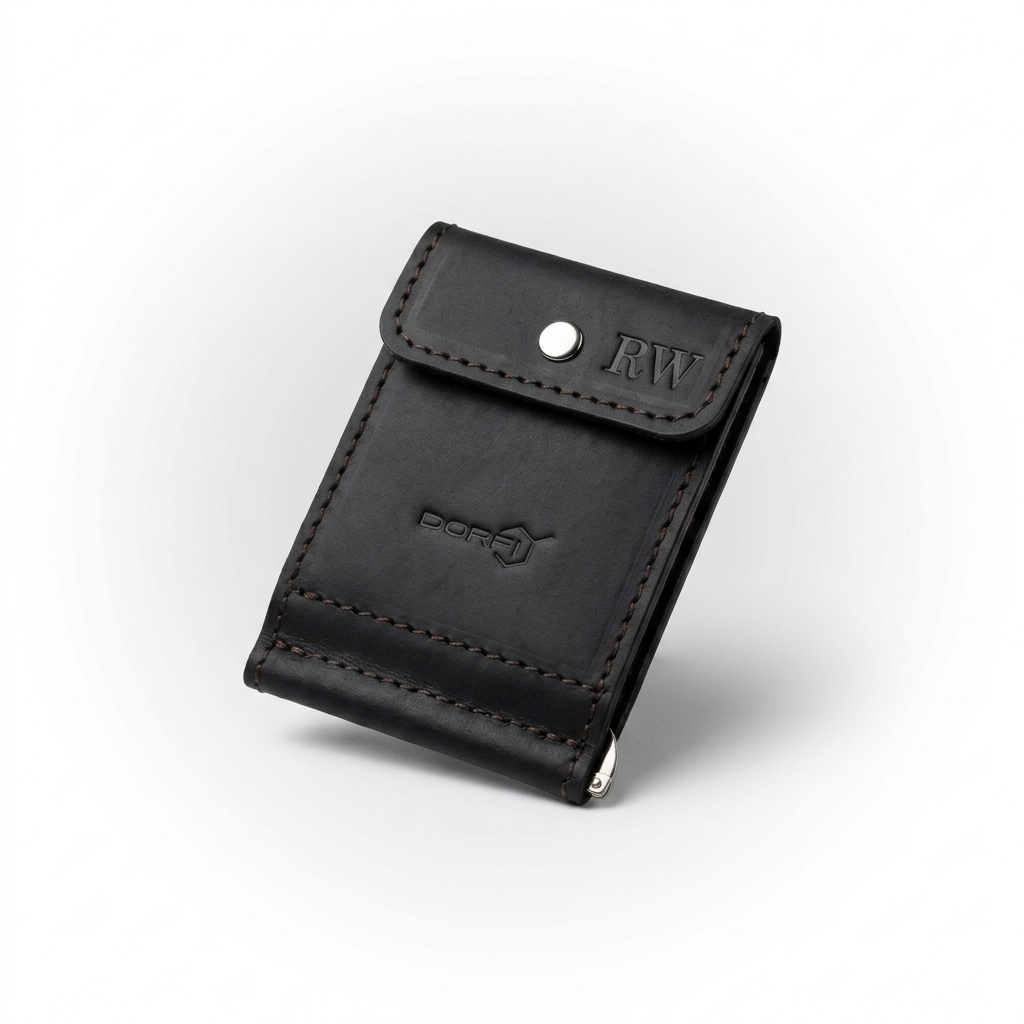 Klips klasyczny Brązowy