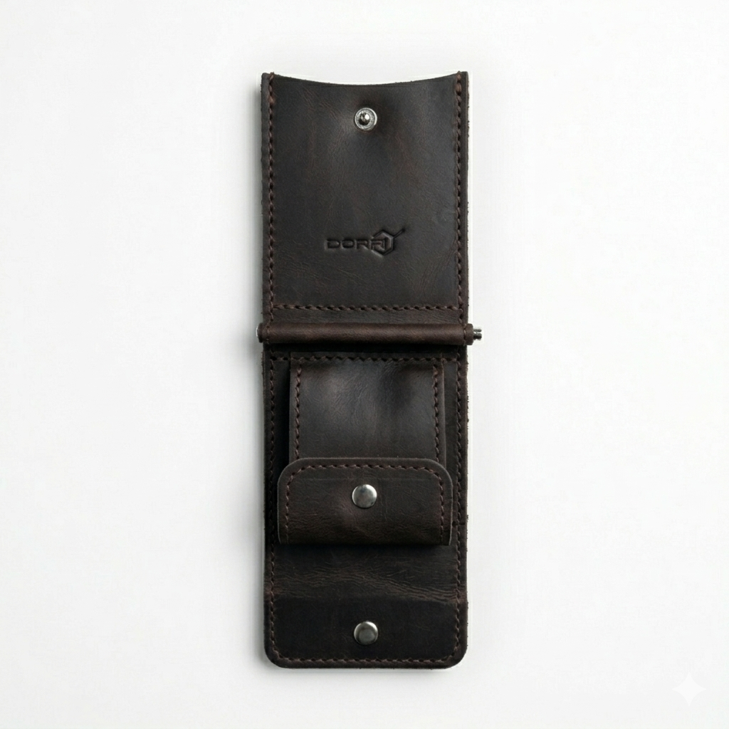 Klips klasyczny Brązowy