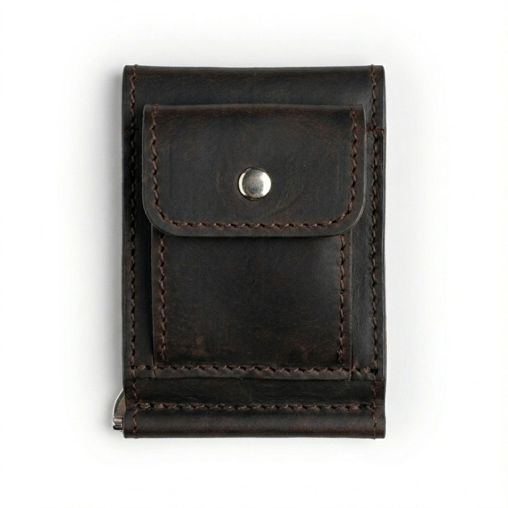 Klips klasyczny Brązowy