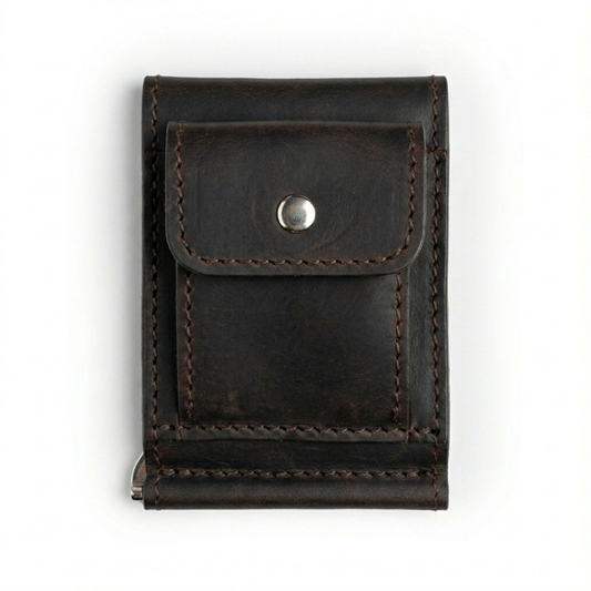 Klips klasyczny Brązowy