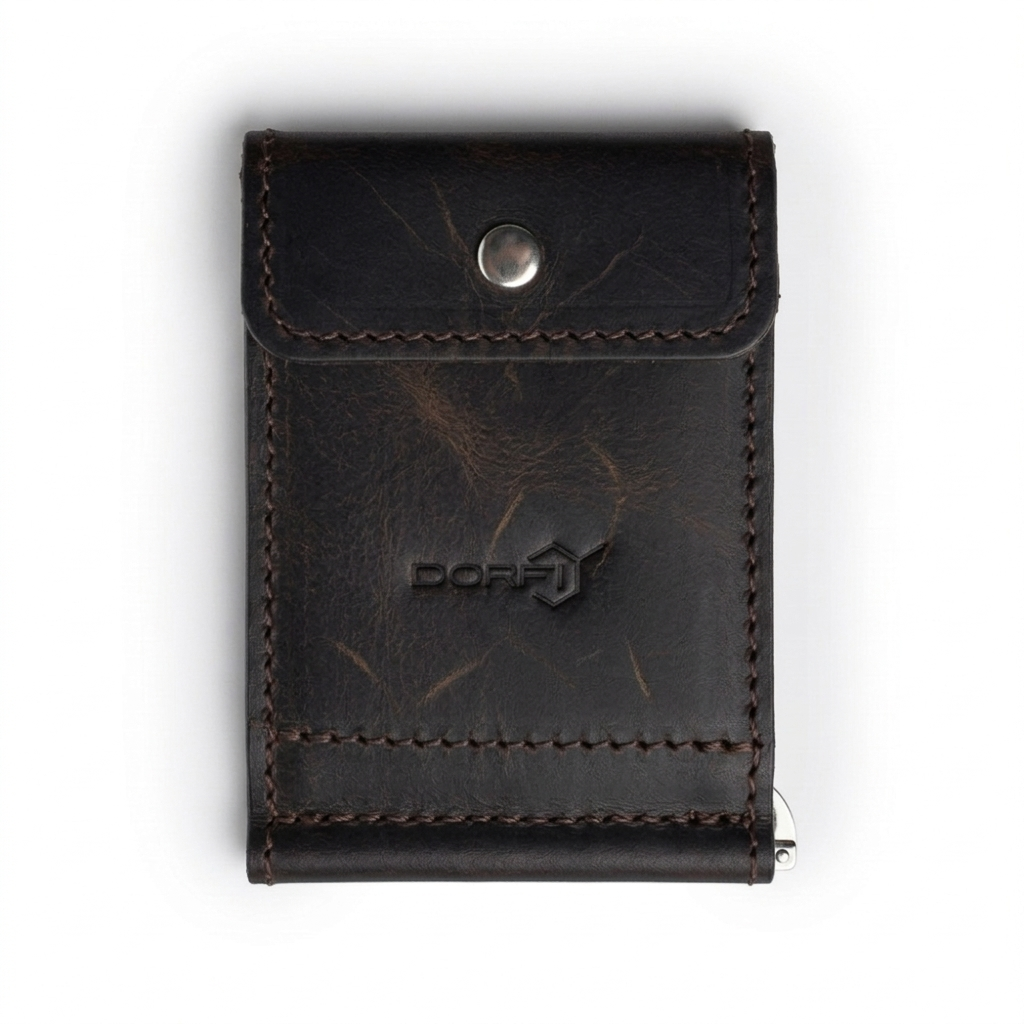 Klips klasyczny Brązowy