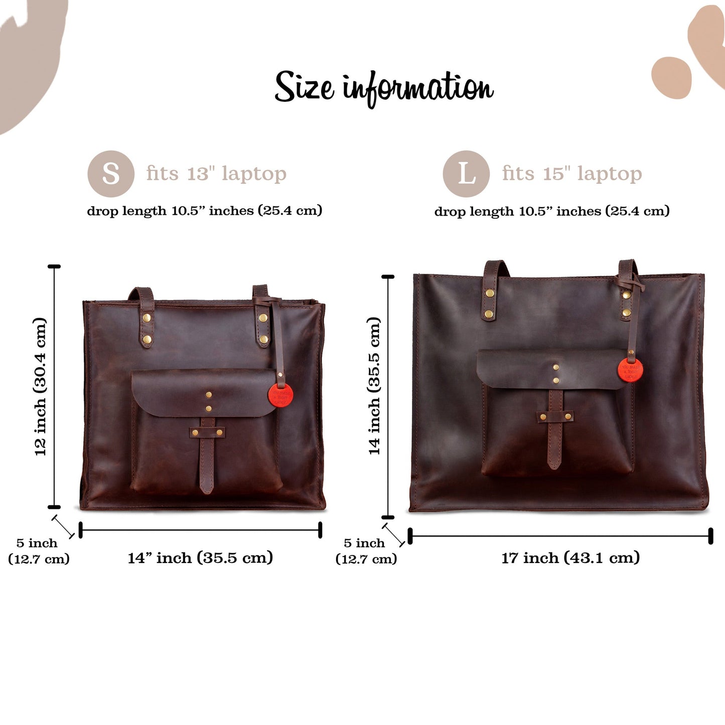 Leather Shopping Bag