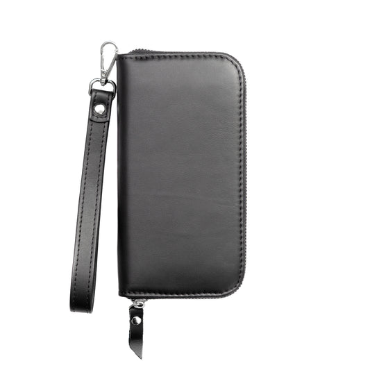 Black Zipper Wallet