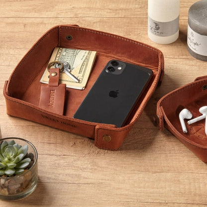 Leather Tray for Small Items