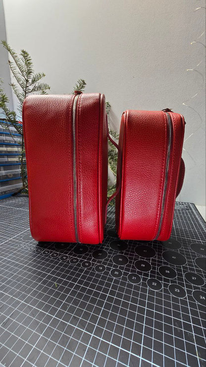 Red Cosmetic Bag